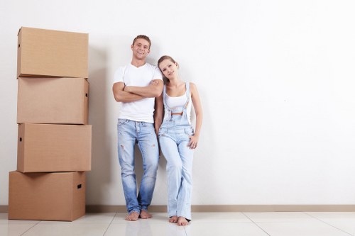 Professional packing support for a Balham home move