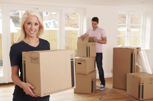 Careful wrapping and boxing of household items in Balham