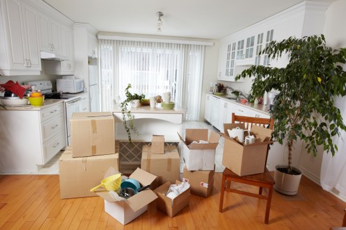 Commercial moving team planning a business relocation in Balham