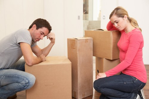 Office removal preparation for a local Balham business