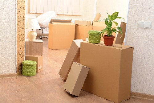 Commercial removals setup for a Balham business move
